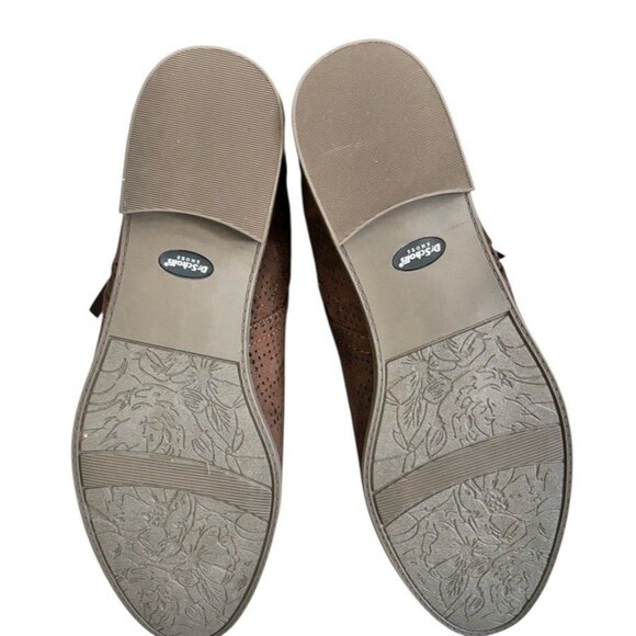 Dr Scholls Ankle Booties Brown Fx Suede Western Dark Academia Fairy Grunge 10 M - Picture 3 of 5